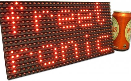 DMD: Dot Matrix Display 32x16