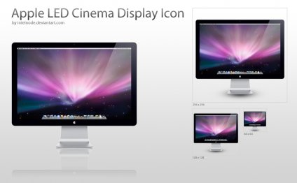 Apple LED 24 Display Icon by