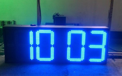 Digital Wall Clock Large