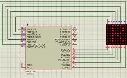 8x8 Matrix LED Display