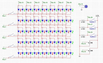 Arduino LED Hat Display