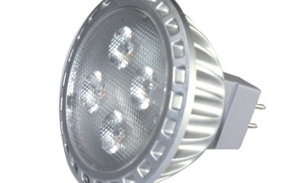 Single GU5.3 LED spotlight