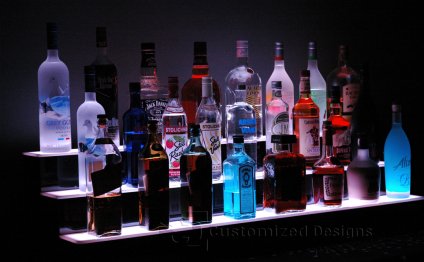 LED Bottle Display