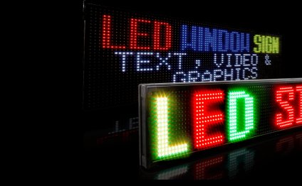 Window LED Signs