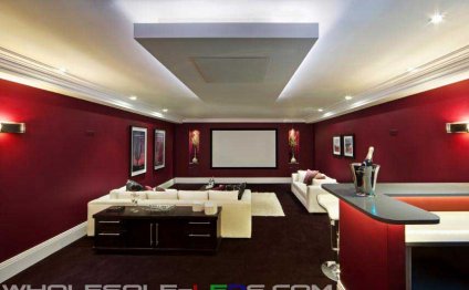 Cinema Room Using White LED