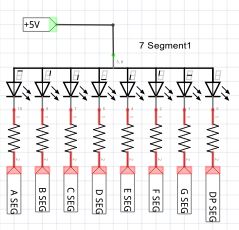 7segment circuit drawing