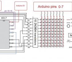 Arduino LED matrix DIY Hacking