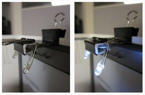 Challenge Winner: Create a Book Light utilizing Binder Clips and LEDs