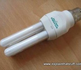 energy-saving fluorescent CFL lamp