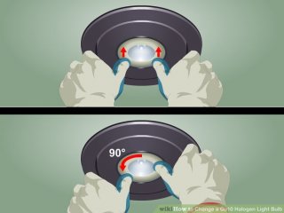 Image titled Change a Gu10 Halogen bulb action 4