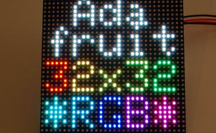 LED matrix display Arduino
