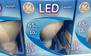 General Electric LED light bulbs