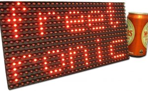 LED Dot matrix display Driver