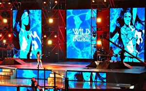 Stage, LED screens