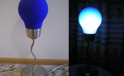 Light Bulb Shaped Lamp
