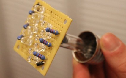 How to make an LED light bulbs?