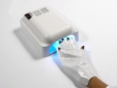 Gel manicures UV light