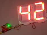 Large 7 segment LED display