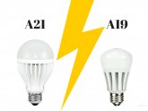 Large LED bulbs