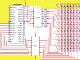 Moving LED display board