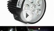 12V 18W Motorcycle LED Headlight Driving Spot Light Fog Lamp