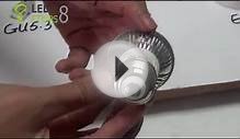 3W LED Spot Light Bulb with E27 Base Sample Video