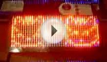 40X14 LED Matrix Display - Happy Birthday