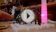 Arduino - Interactive RGB led lamp (COLORAMINO project)