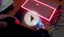 Arduino LED matrix display