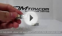 Error Free 5-SMD 2825 W5W T10 LED Bulbs for 2011 MINI Cooper