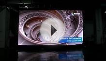 Galaxias-3,P3mm Pitch size flexible LED screen curtain rental