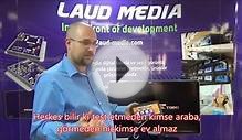 Laud Media Control Panel used with Digital Signage Media