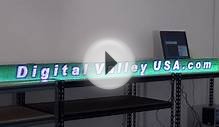 LED Banner Display (8 ft. long, 5" high, 320x16 pixel