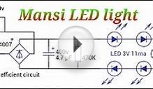 LED light driver circuit diagram