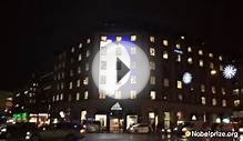 LED screen outside Concert Hall in Stockholm