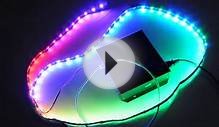 LED Strip Mood Lighting Effect