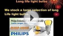 Long life light bulbs