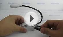 MeritlineDouble-Head 2-LED Flexible Neck Reading Lamp