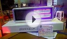 Moving Sign, LED Display, Running Text, Lampu Sorot, Lampu