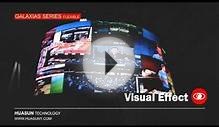 P3mm HD video wall flexible video screen curved LED display