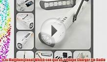 Samyo Portable LED Desk Reading Lamp Solar Rechargeable