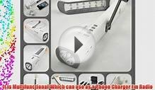 Samyo Portable LED Desk Reading Lamp Solar Rechargeable