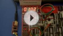 Seven Segment LED Display Multiplexing using LPC2138 on