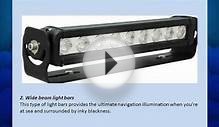 Types of LED Lights Bars You Can Install in Your Boat