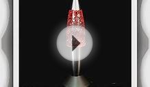 USB Multi-Color Changing Rocket Lava Lamp LED Glitter