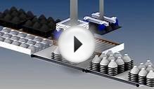 Vaccon Light Bulb Manufacturing Line Illustration