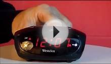 Westclox 70044A Digital LED display Alarm Clock
