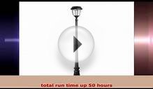 XEPA SPX41001 77Inch 300 Lumen Outdoor LED Solar Post Lamp