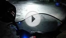 Yamaha N Max Triple LED head lamp VS HID projector 35W